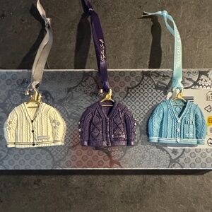 Taylor Swift Mini Cardigan Ornament Set